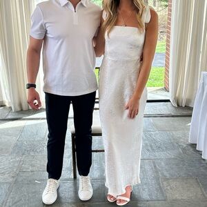 Park & Fifth White Dalton Dress